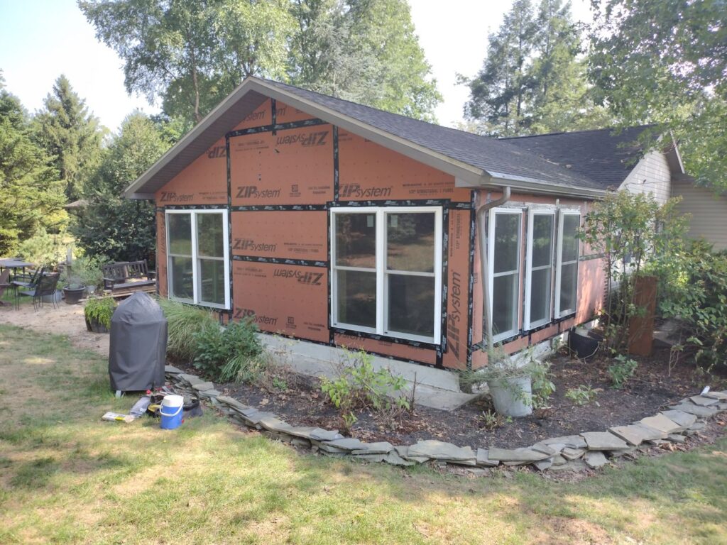 Covered Patio Conversion into Interior Room