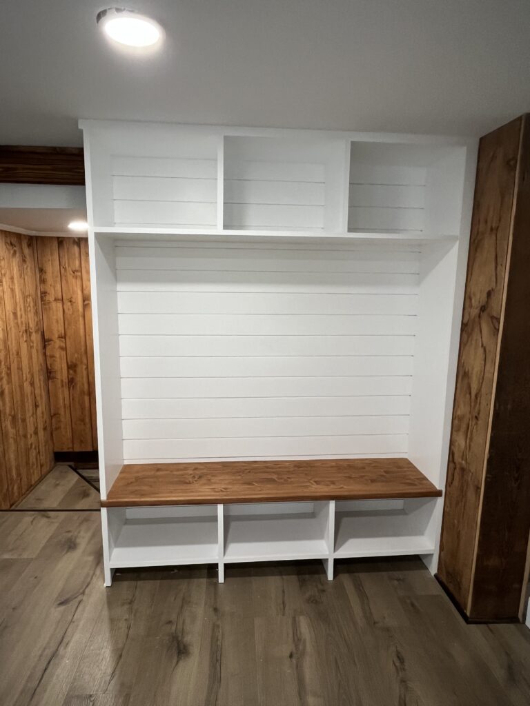Custom Mudroom Bench