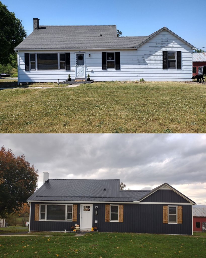 Exterior Remodel - Before & After