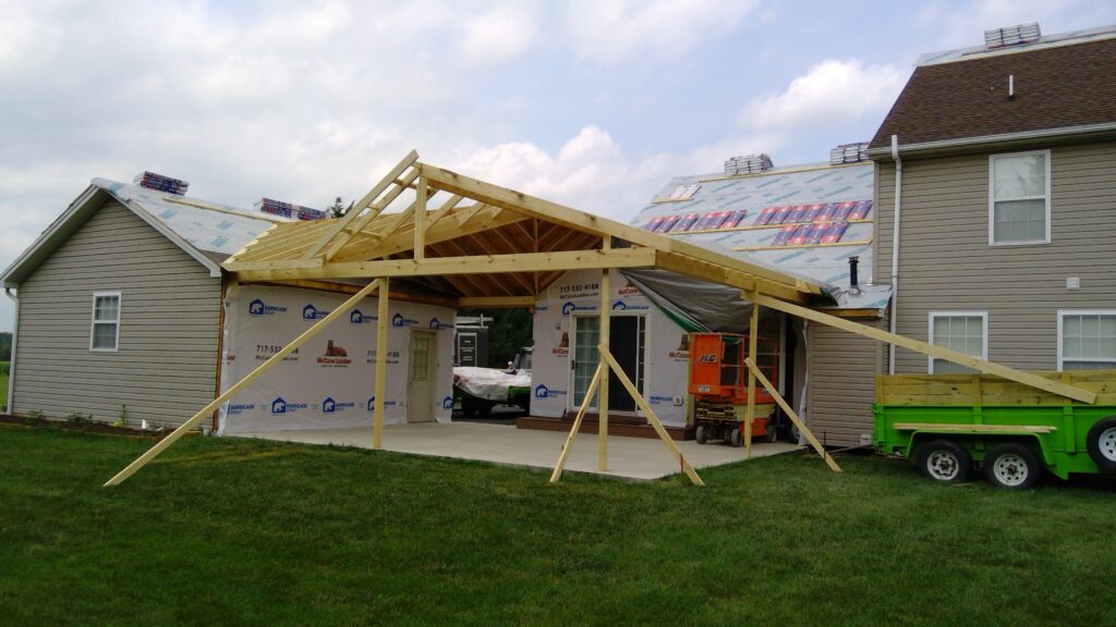 Enhanced Outdoor Living with a Custom Roof